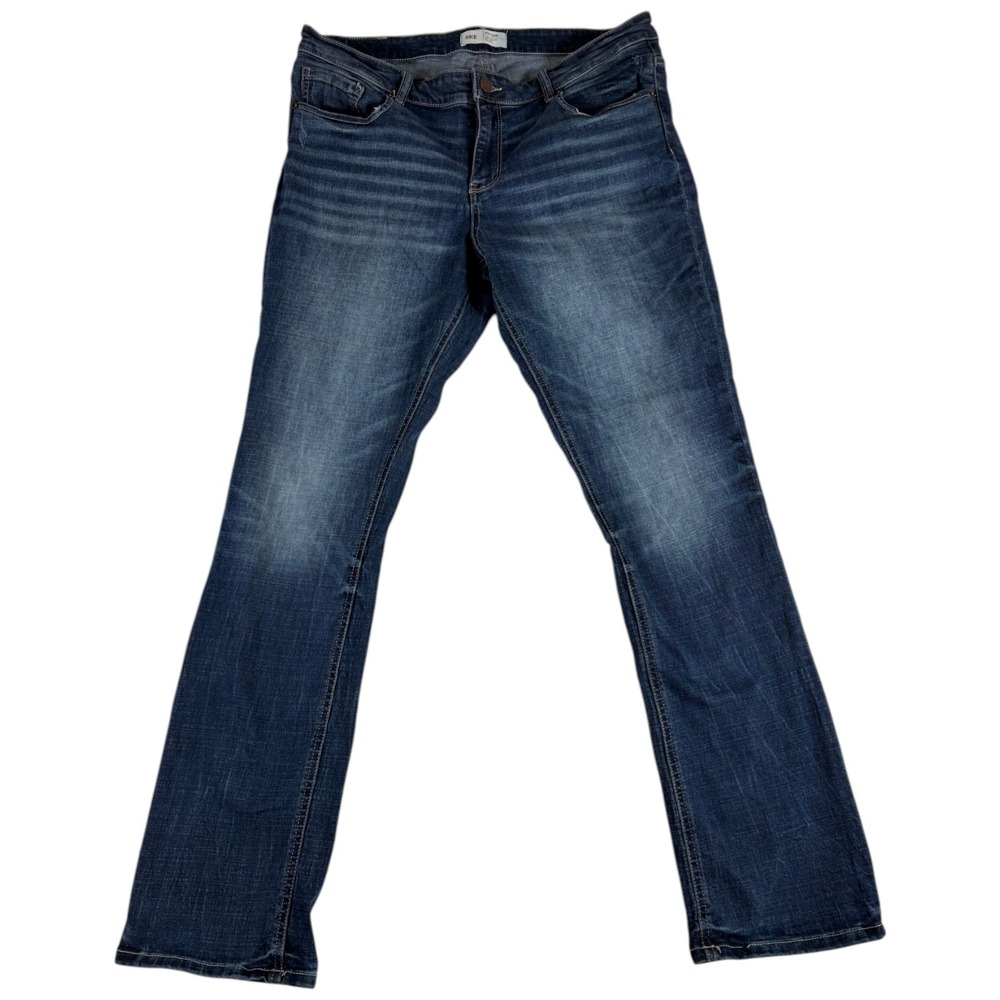 Buckle BKE Payton Universal Fit Straight Jeans Mens 34x31 (37x32) Blue Mid Rise